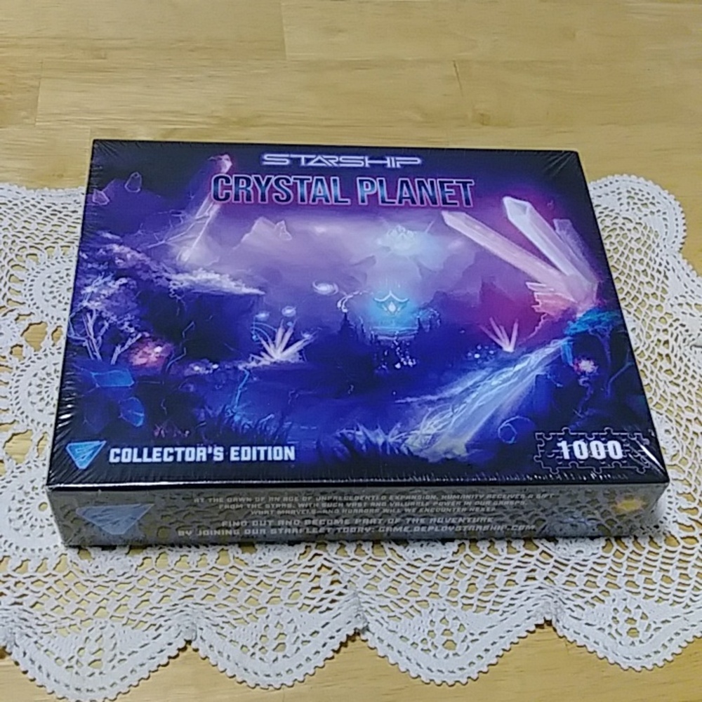 Jigsaw Puzzle Starship Crystal Planet Collectors edition. new